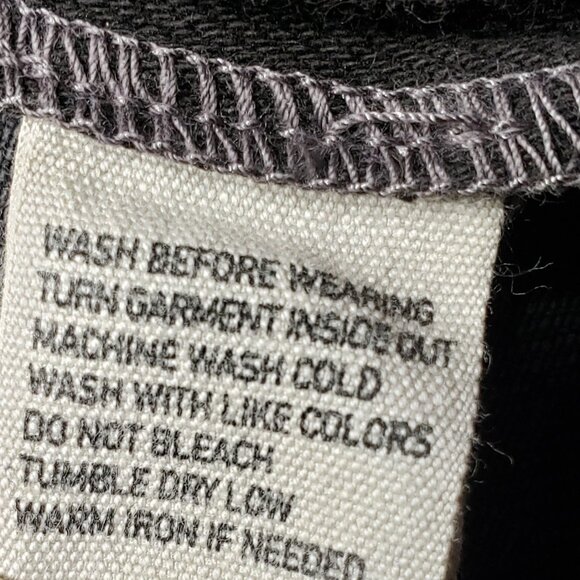 Polo Ralph Lauren Denim Supply Black Jean Jacket USA Flag Patch Vtg Women's XS - Picture 12 of 12